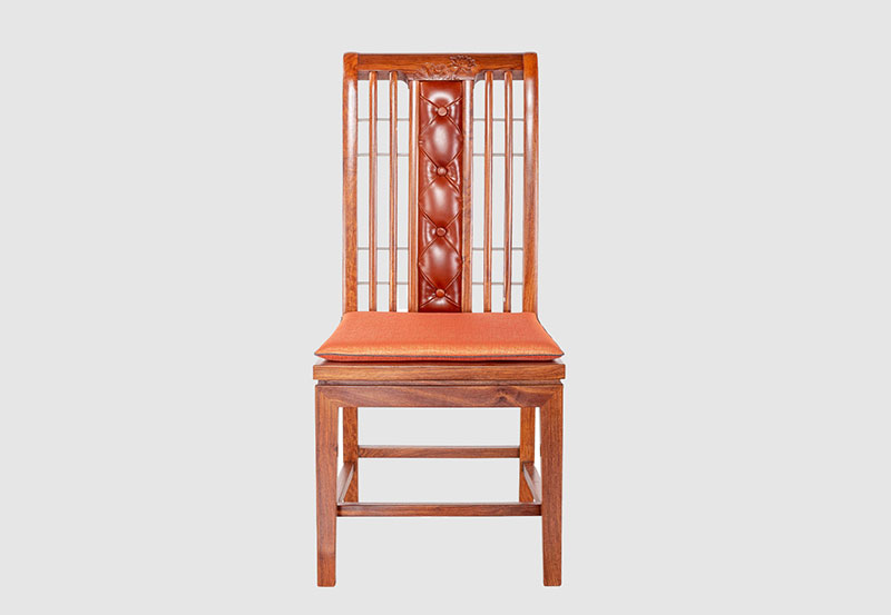 潮阳芙蓉榭中式实木餐椅效果图