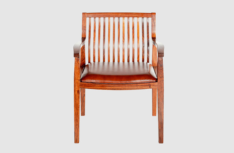 潮阳中式实木大方椅家具效果图