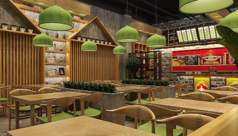 潮阳如何设计中式快餐店打造中式风味